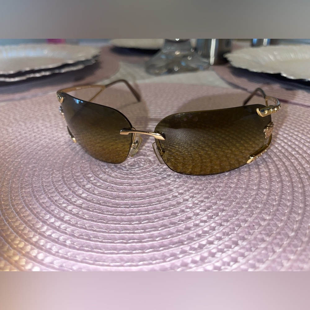 Y2K Versace Sunglasses